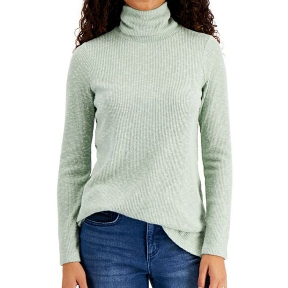 Style & Co  knit turtleneck top - Picture 1 of 7